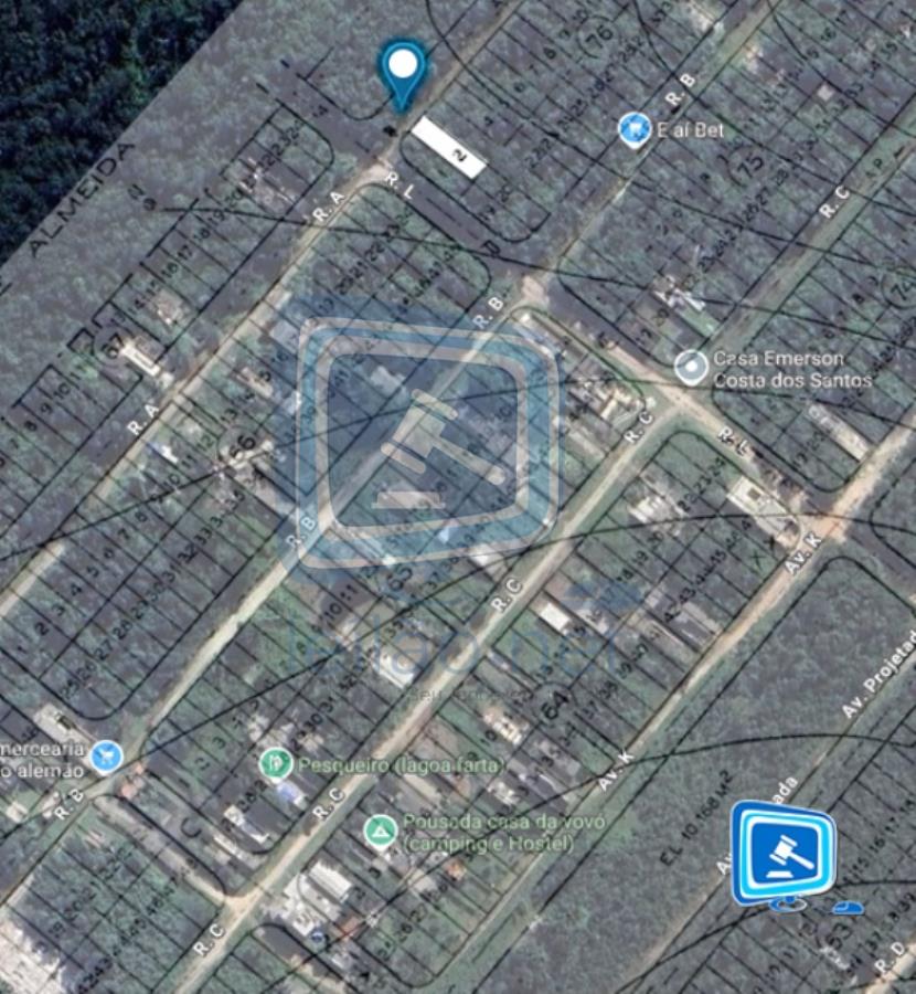 lote 02 quadra 76 área total 300,00m² TERRENOS EM ITANHAÉM SP, localizado em Itanhaém - SP