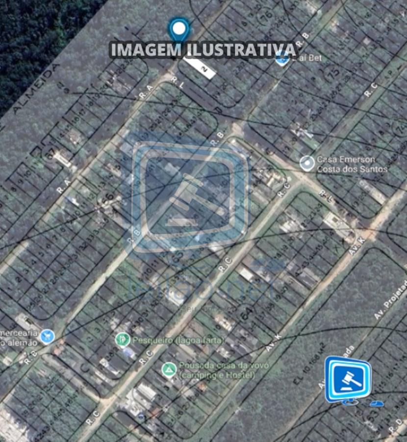 lote 02 quadra 76 área total 300,00m² TERRENOS EM ITANHAÉM SP, localizado em Itanhaém - SP, bairro Parque Evelyn